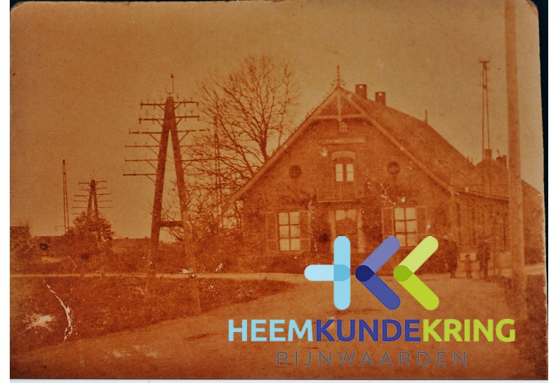 Lobith `t Hoek huis van vanLoo Later Johanna gesticht nu de hoek Coll. G.B.Janssen